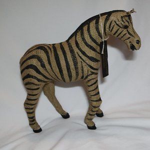 Burlap Zebra 100% Eco-Friendly